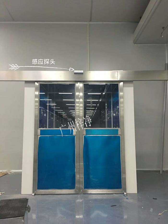 冷板烤漆自動感應(yīng)門風(fēng)淋室 冷板烤漆自動感應(yīng)門風(fēng)淋室